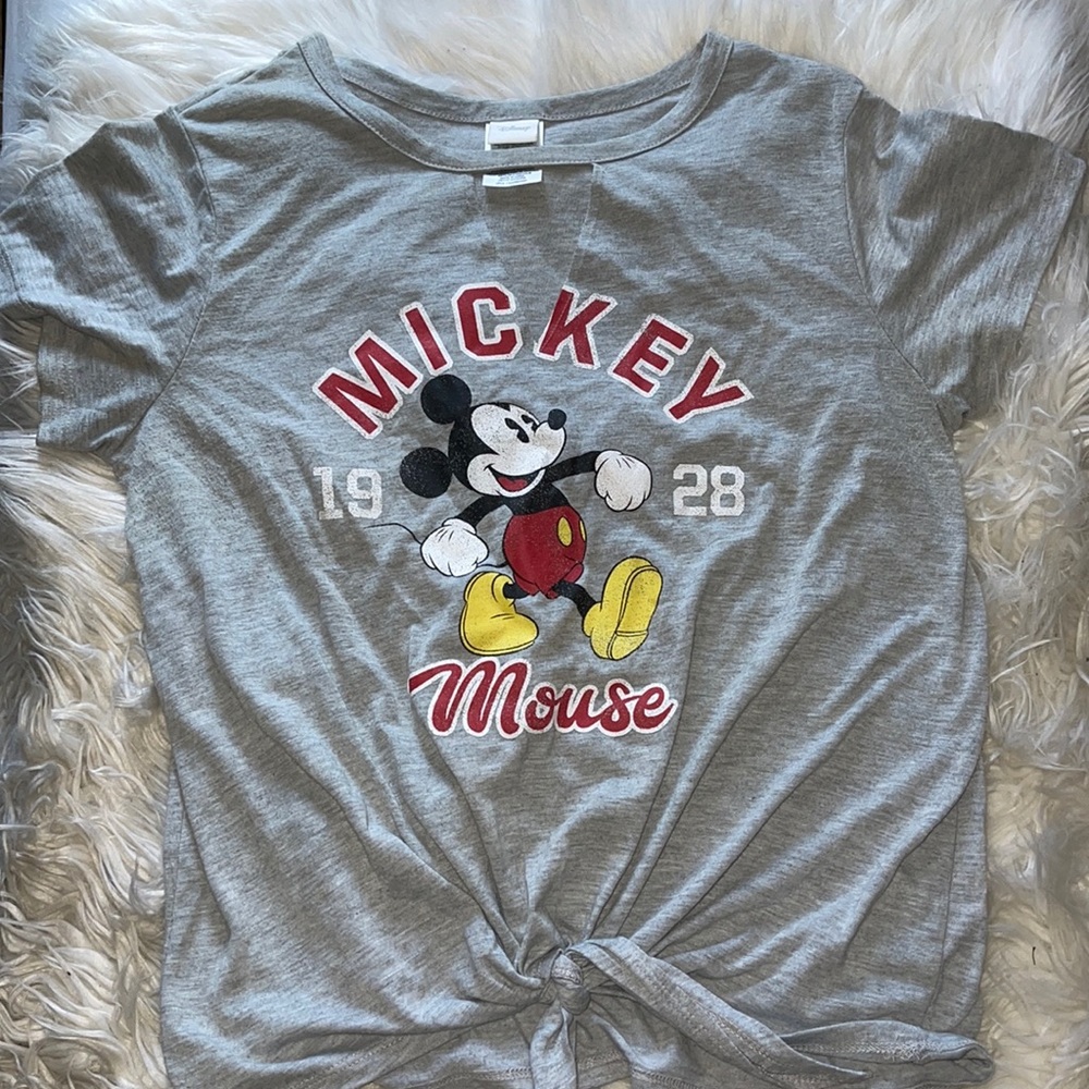 Mickey Knott tie T-shirt